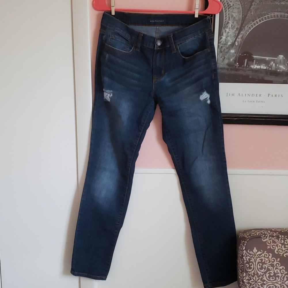 Aeropostale mid-rise jeans